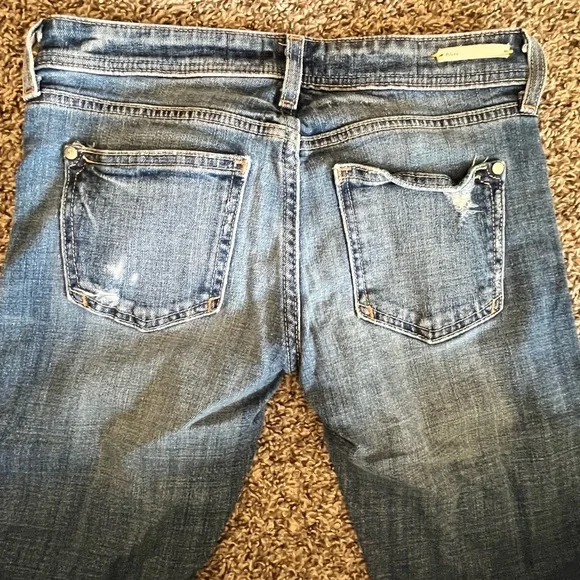 Anthro Pilcro and the Letterpress Women’s Slim Straight Jeans 24 Petite - Picture 8 of 11